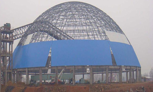 韩城螺栓球网架加工的注意事项